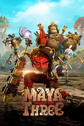 Maya and the Three (2021) anime poster