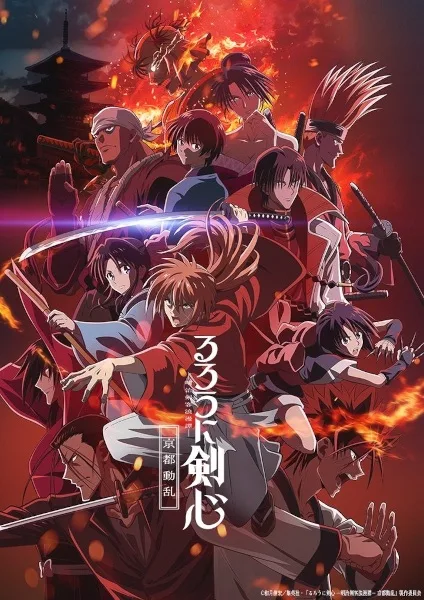 Rurouni Kenshin: Kyoto Disturbance (2024) anime poster