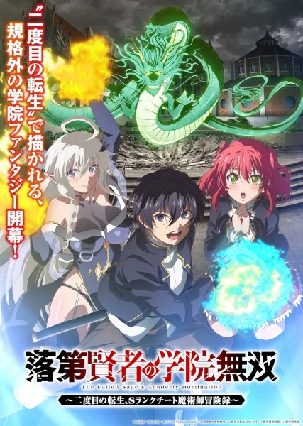 From Overshadowed to Overpowered: Second Reincarnation of a Talentless Sage (2026) anime poster