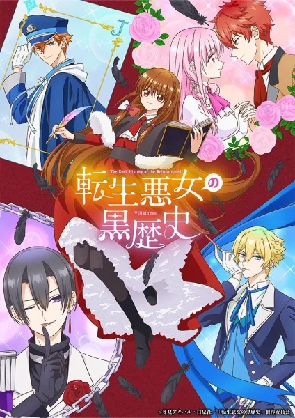 The Dark History of the Reincarnated Villainess (2025) anime poster