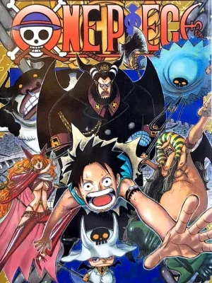 One Piece: Unwavering Justice! The Navy's Proud Log! (2024) anime poster