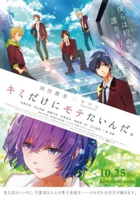 Kimi dake ni Motetainda. (2019) anime poster
