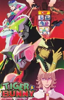 Tiger & Bunny (2011) anime poster