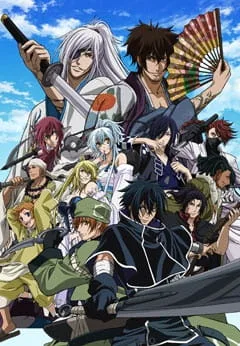 Brave 10 (2012) anime poster
