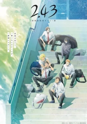 2.43: Seiin High School Boys Volleyball Team (2021) anime poster