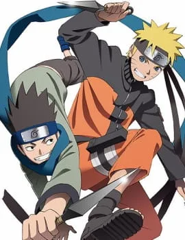 Naruto OVA7: Chunin Exam on Fire! and Naruto vs. Konohamaru! (2011) anime poster