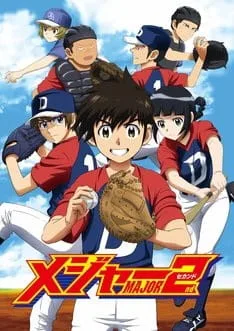 Major 2nd (TV) (2018) anime poster
