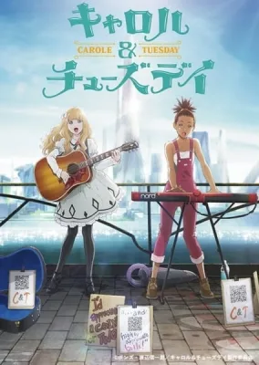 Carole & Tuesday (2019) anime poster