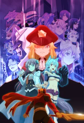 Kaijin Kaihatsu-bu no Kuroitsu-san (2022) anime poster