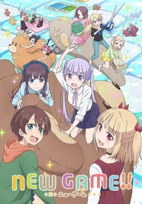 New Game!! (2017) anime poster