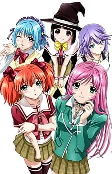 Rosario + Vampire 2nd Season (2008) anime poster
