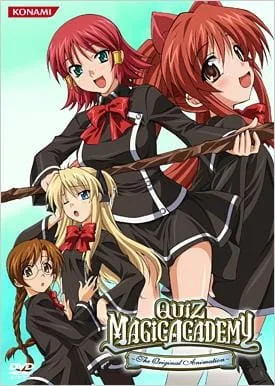 Quiz Magic Academy: The Original Animation (2008) anime poster