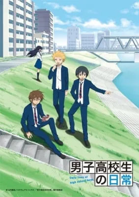Daily Lives of High School Boys (2012) anime poster