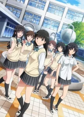 Amagami SS+ plus (2012) anime poster